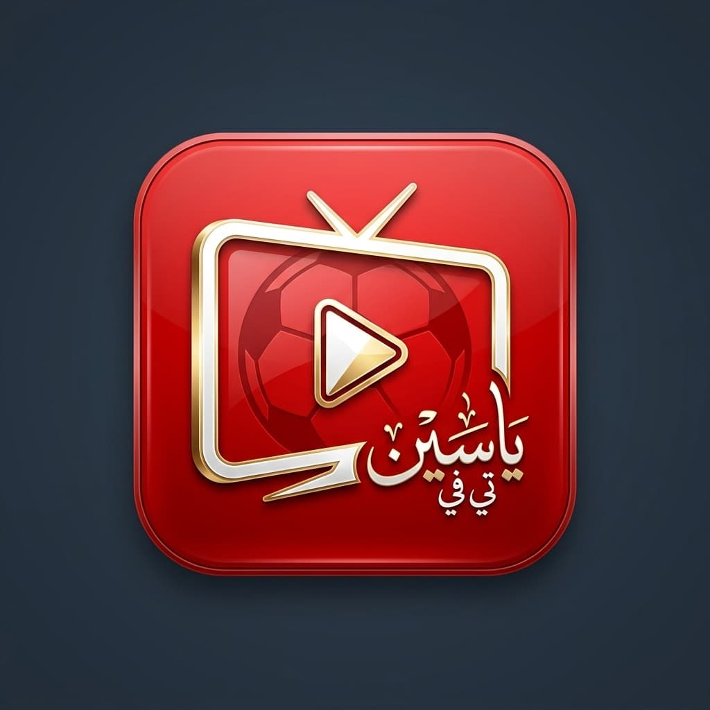 شعار تحميل ياسين تيفي Yacine TV APK 2026 الرسمي - بث مباشر للمباريات والقنوات الرياضية